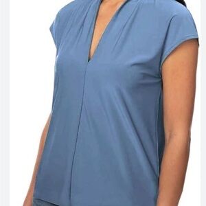 Buffalo David Bitton Slate Blue Blouse